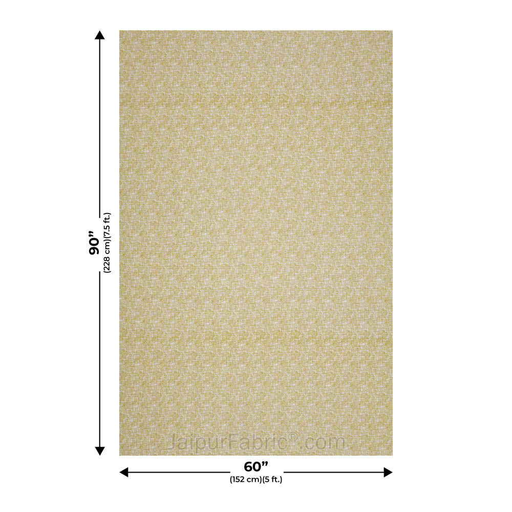 The Illusion Greenish Single Bed Dohar Blanket